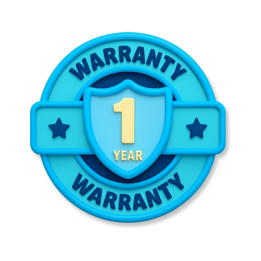 1 JAAR GARANTIE